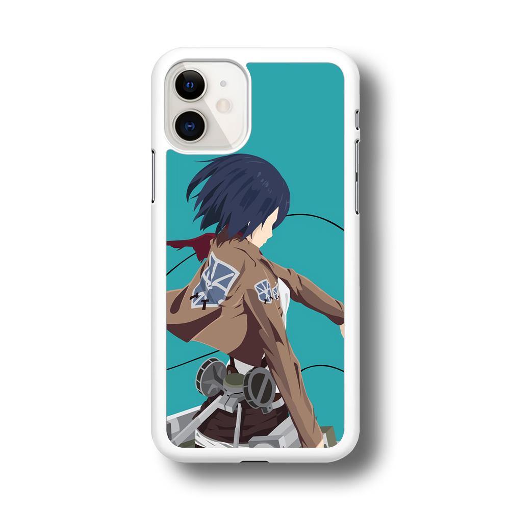 Attack on Titan Mikasa Tosca iPhone 11 Case - ezzyst