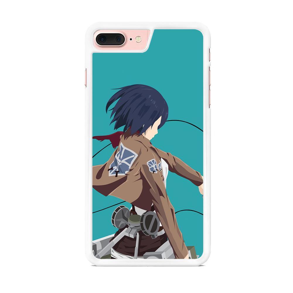 Attack on Titan Mikasa Tosca iPhone 8 Plus Case - ezzyst