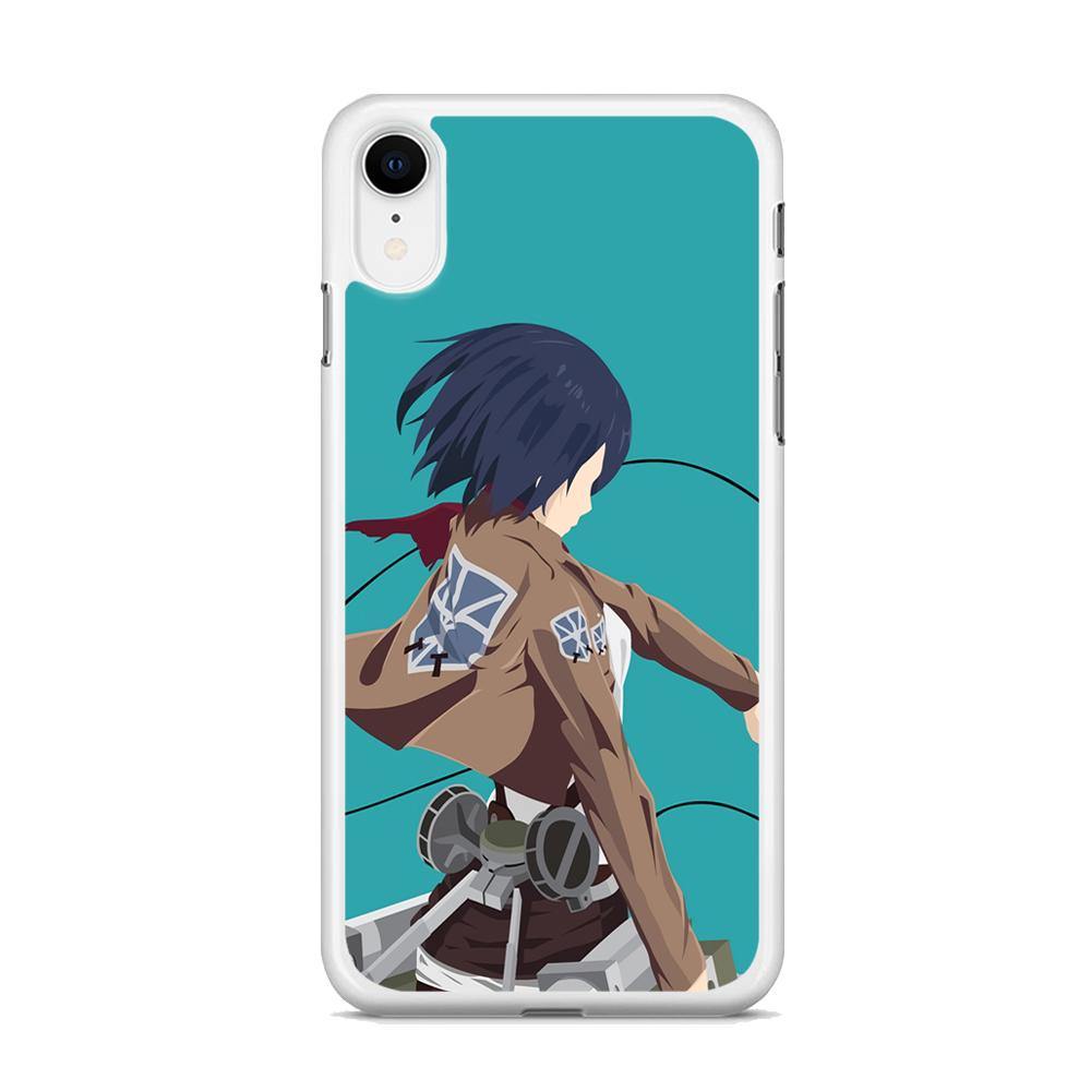 Attack on Titan Mikasa Tosca iPhone XR Case - ezzyst