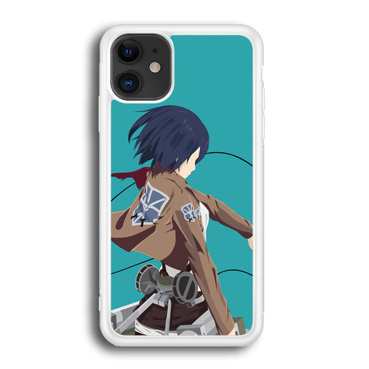Attack on Titan Mikasa Tosca iPhone 12 Case
