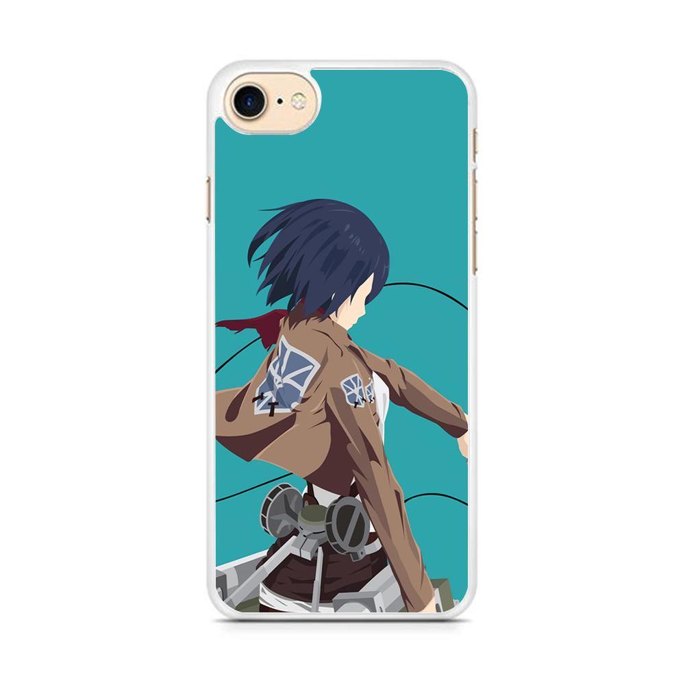 Attack on Titan Mikasa Tosca iPhone 8 Case - ezzyst