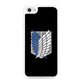 Attack on Titan Scouting Legion Black Simple iPhone 6 | 6s Case - ezzyst