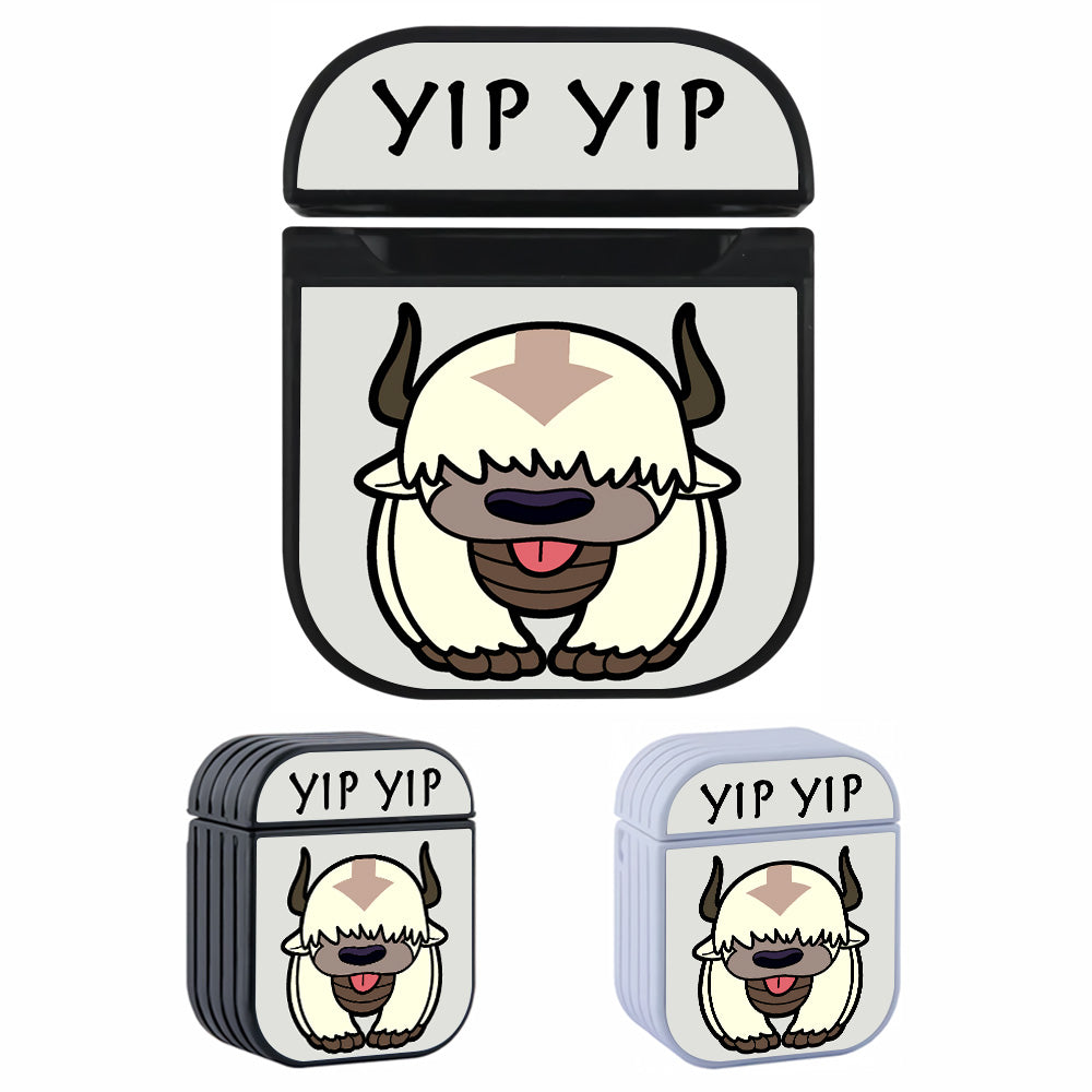 Avatar Appa Yip Yip Hard Plastic Case Cover For Apple Airpods