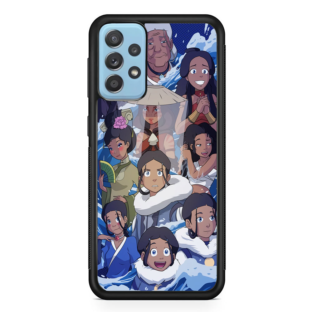 Avatar The Last Airbender Katara Transformation Samsung Galaxy A72 Case