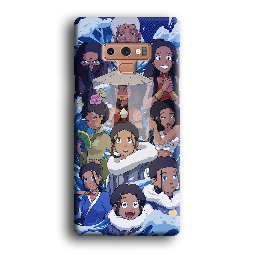 Avatar The Last Airbender Katara Transformation Samsung Galaxy Note 9 Case