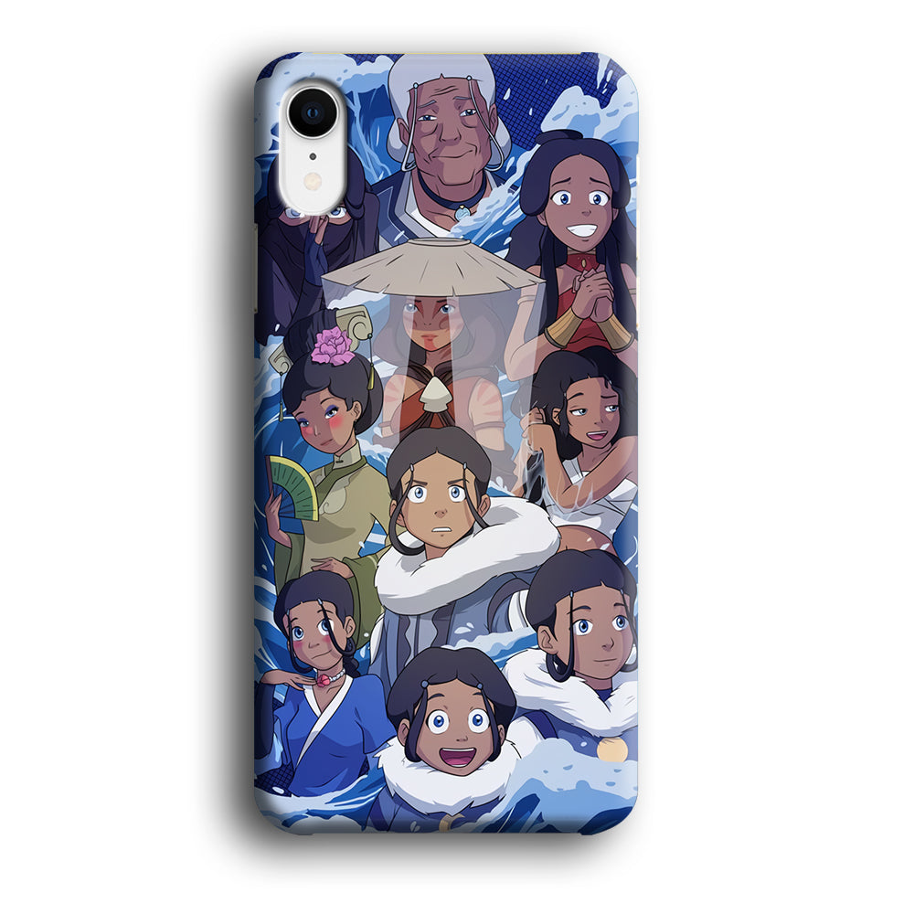 Avatar The Last Airbender Katara Transformation iPhone XR Case