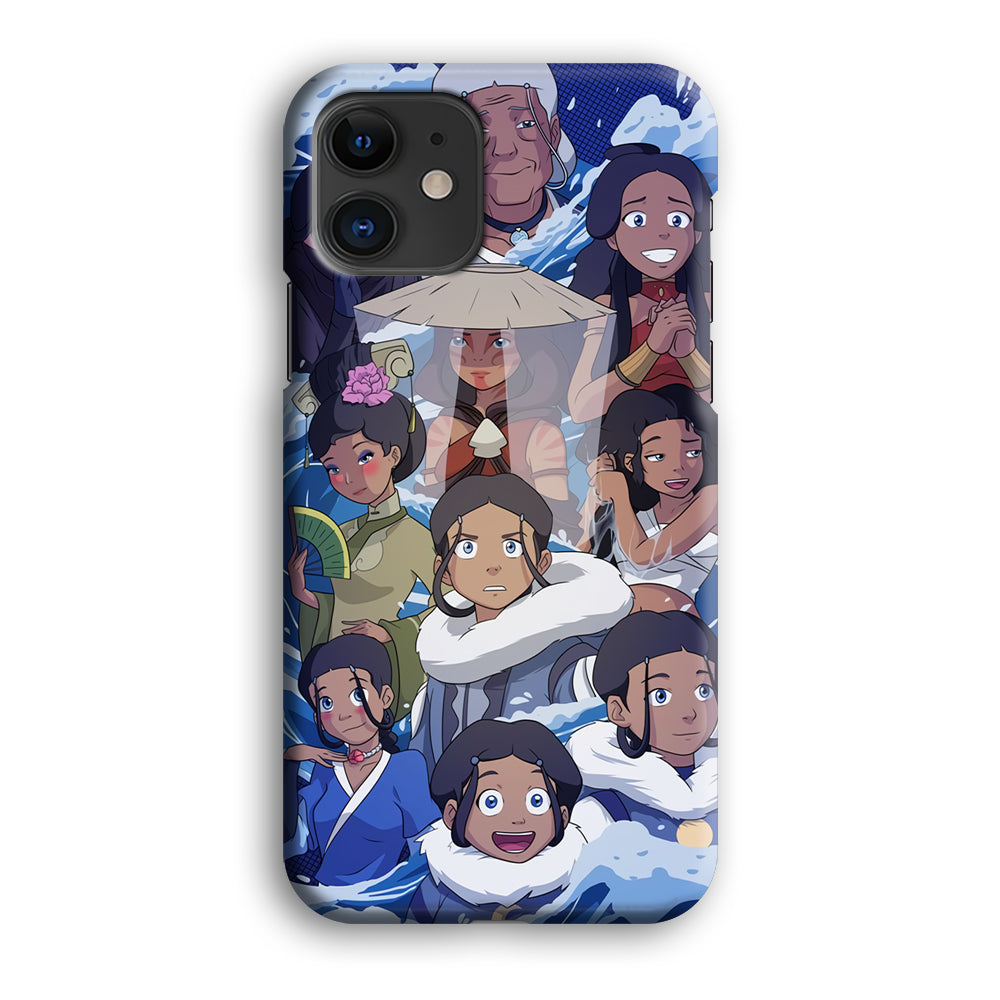 Avatar The Last Airbender Katara Transformation iPhone 12 Case