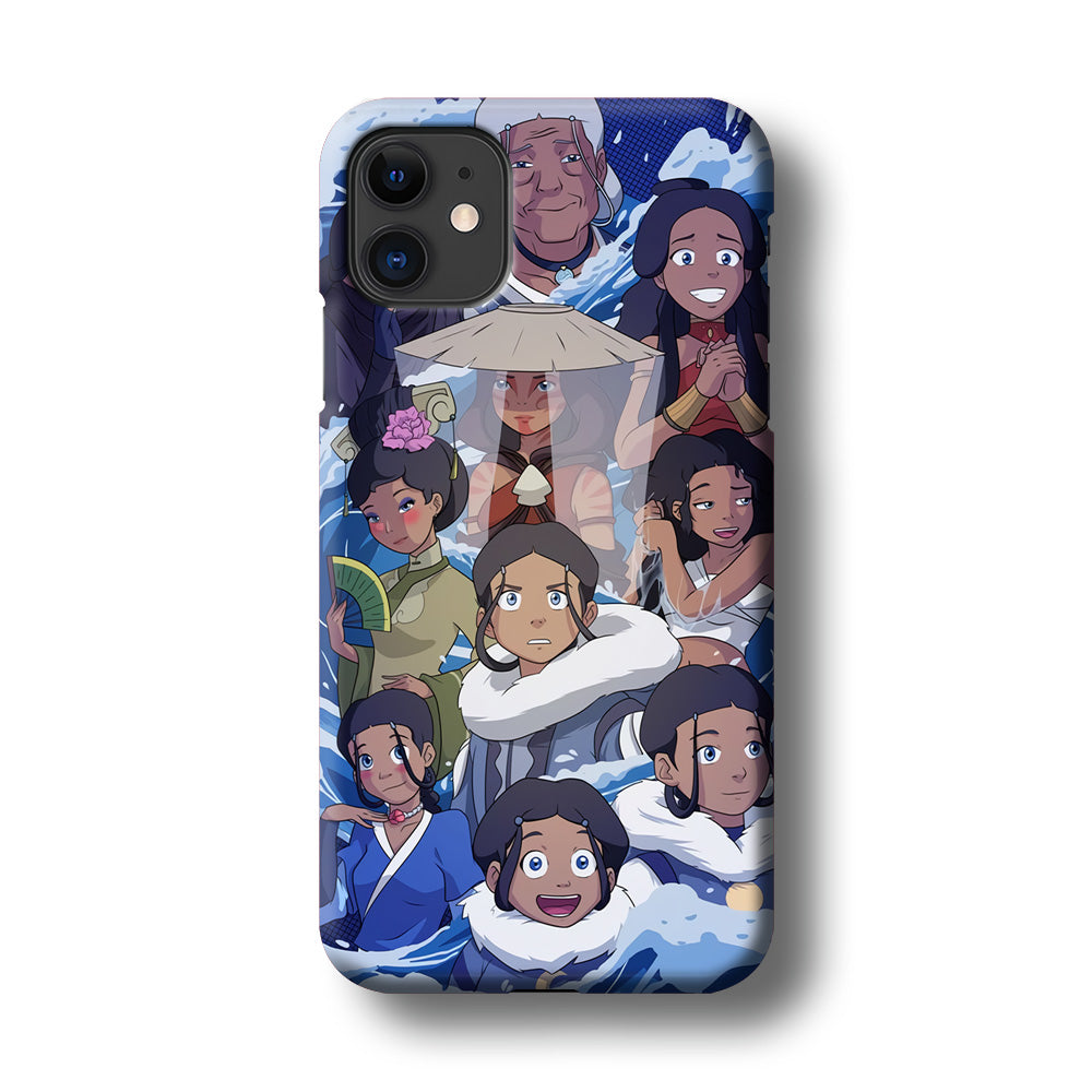 Avatar The Last Airbender Katara Transformation iPhone 11 Case