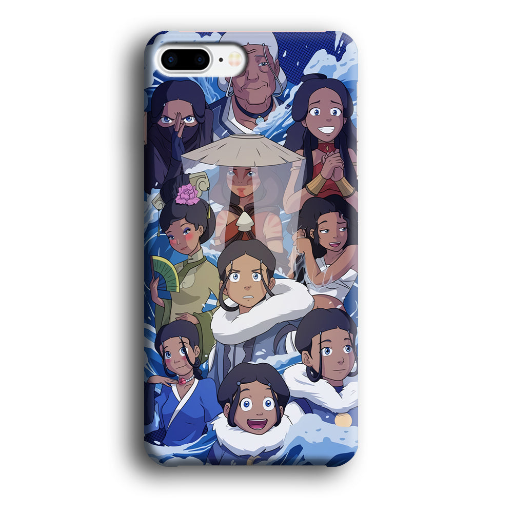 Avatar The Last Airbender Katara Transformation iPhone 8 Plus Case