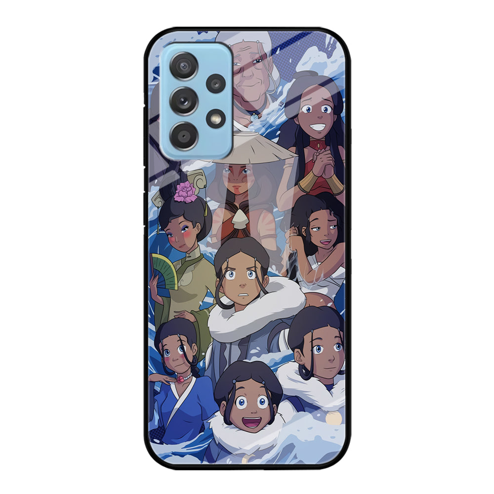 Avatar The Last Airbender Katara Transformation Samsung Galaxy A72 Case