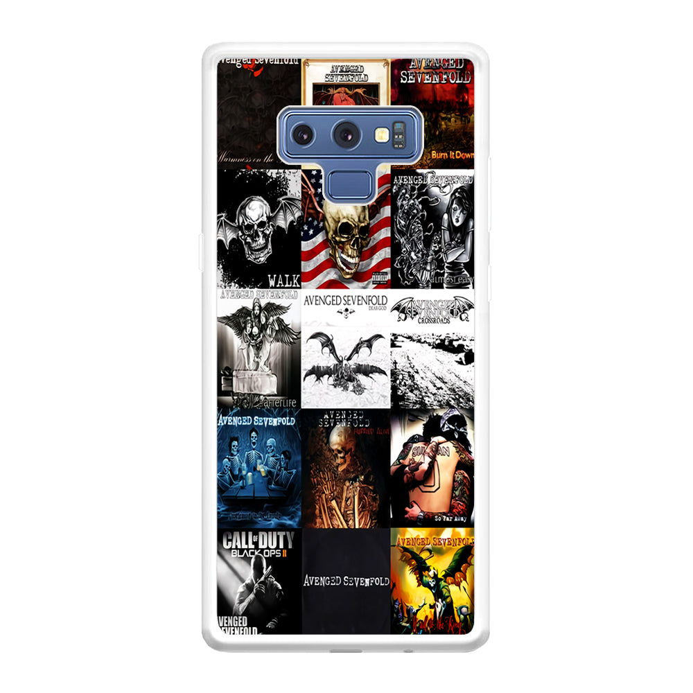 Avenged Sevenfold Album Samsung Galaxy Note 9 Case