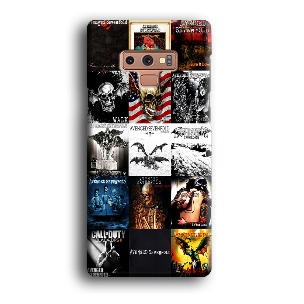 Avenged Sevenfold Album Samsung Galaxy Note 9 Case