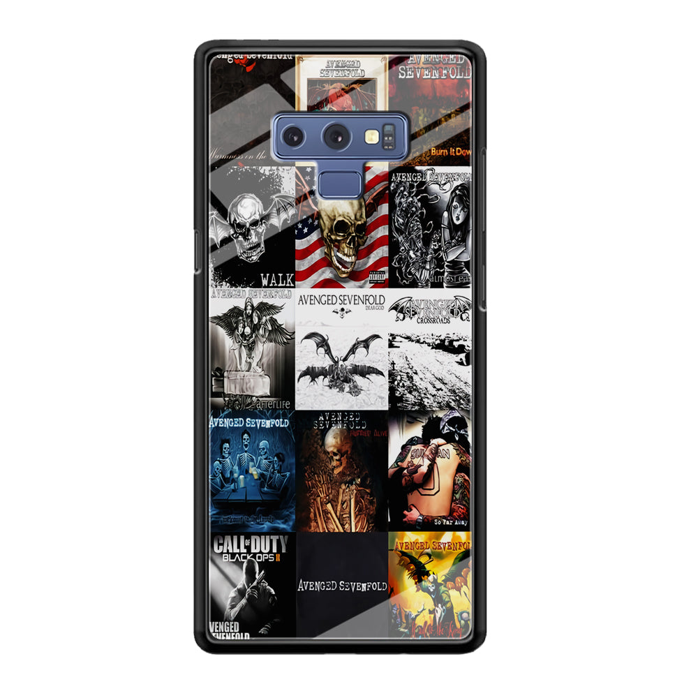 Avenged Sevenfold Album Samsung Galaxy Note 9 Case