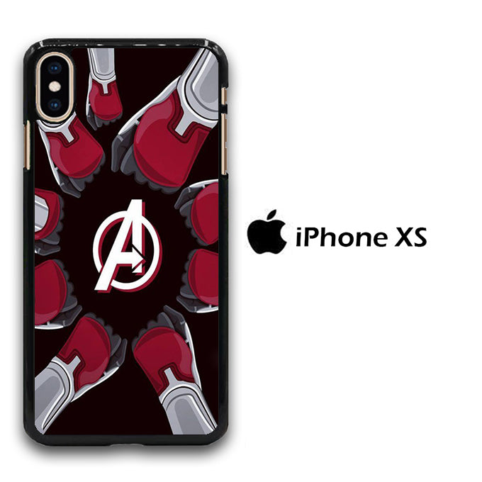 Avengers End Game Hand iPhone Xs Case