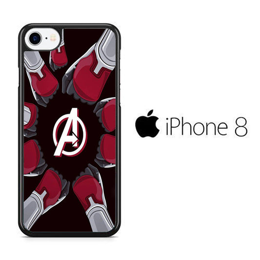 Avengers End Game Hand iPhone 8 Case