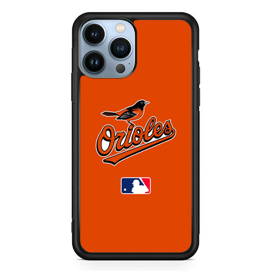 Baltimore Orioles MLB Team iPhone 13 Pro Max Case