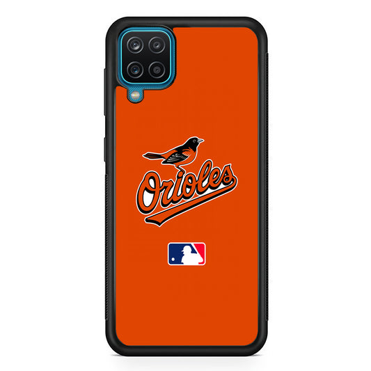 Baltimore Orioles MLB Team Samsung Galaxy A12 Case