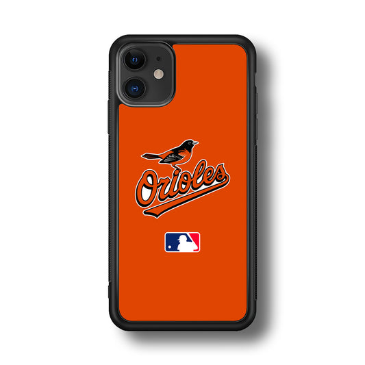 Baltimore Orioles MLB Team iPhone 11 Case