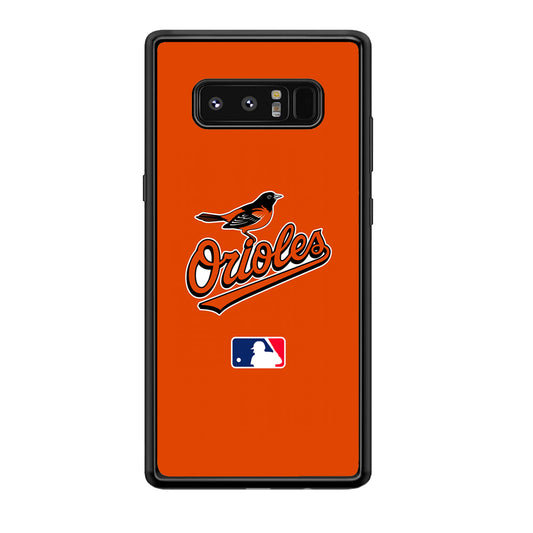 Baltimore Orioles MLB Team Samsung Galaxy Note 8 Case
