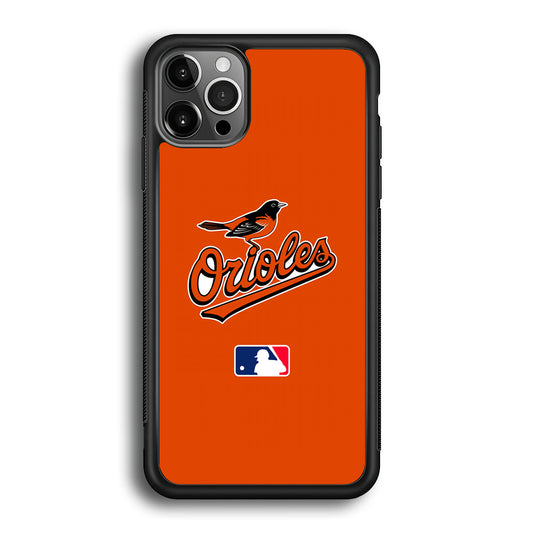 Baltimore Orioles MLB Team iPhone 12 Pro Max Case