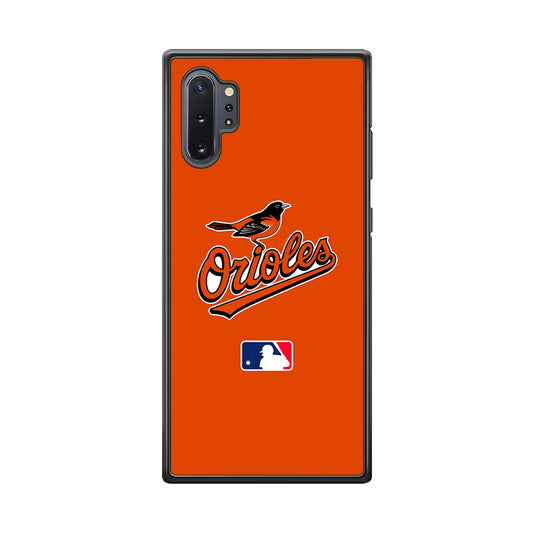 Baltimore Orioles MLB Team Samsung Galaxy Note 10 Plus Case