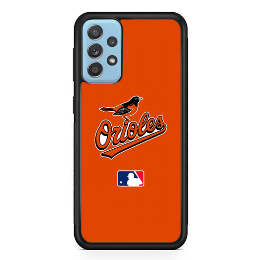 Baltimore Orioles MLB Team Samsung Galaxy A72 Case