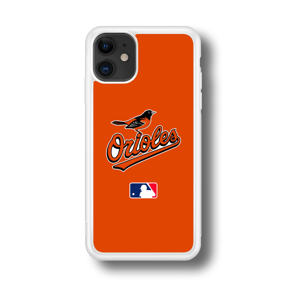 Baltimore Orioles MLB Team iPhone 11 Case