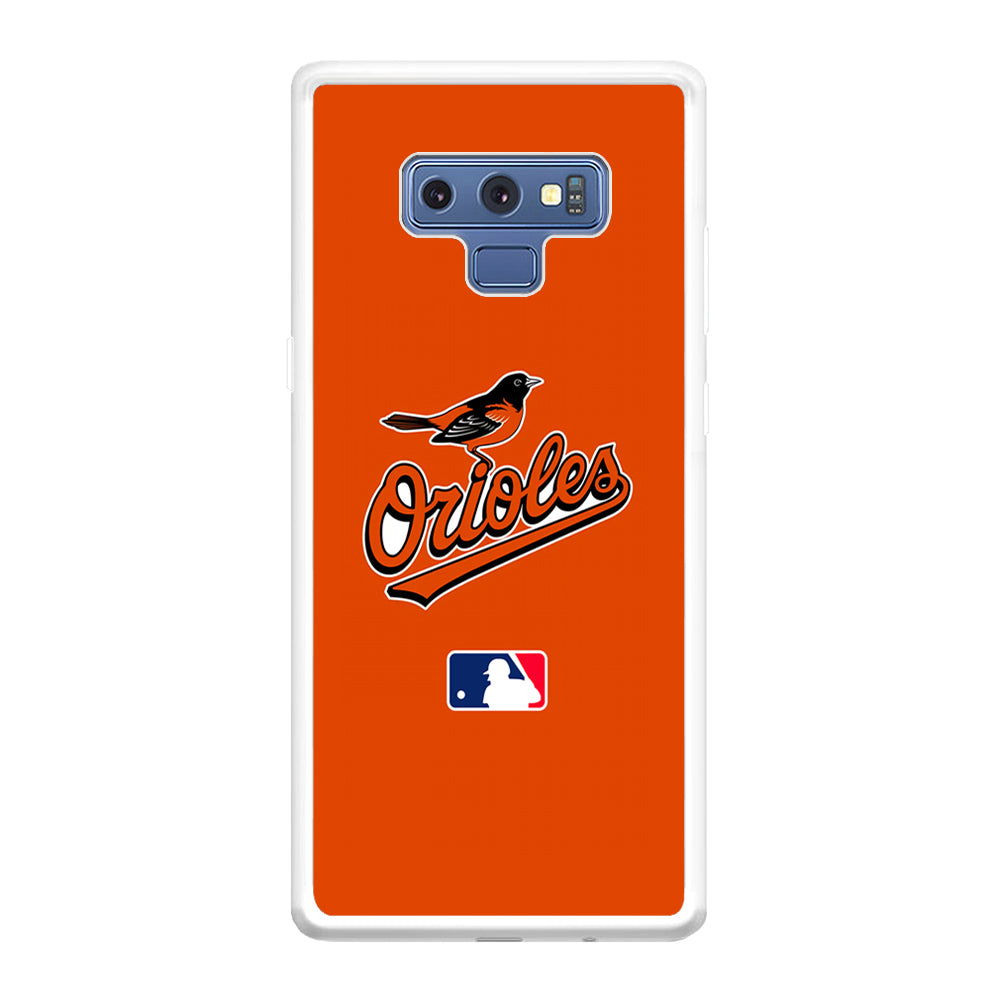 Baltimore Orioles MLB Team Samsung Galaxy Note 9 Case