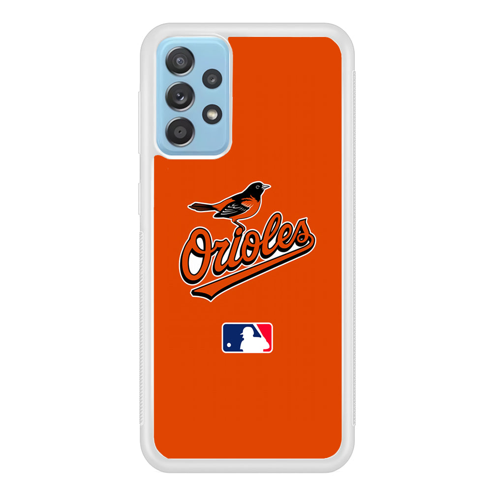 Baltimore Orioles MLB Team Samsung Galaxy A52 Case