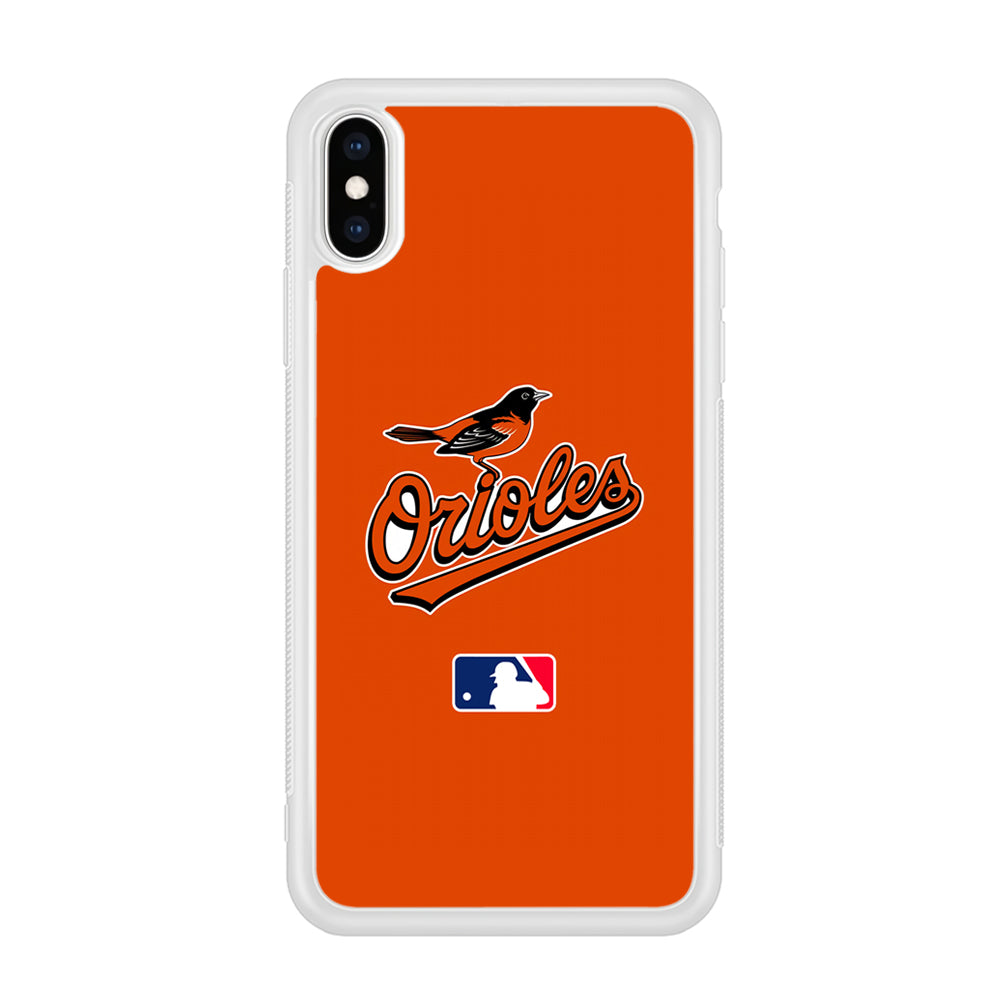 Baltimore Orioles MLB Team iPhone XS Case