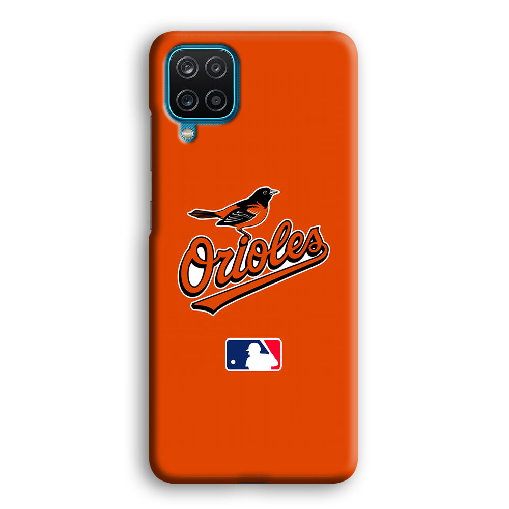 Baltimore Orioles MLB Team Samsung Galaxy A12 Case