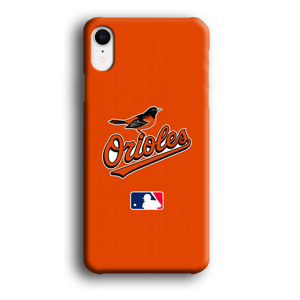 Baltimore Orioles MLB Team iPhone XR Case