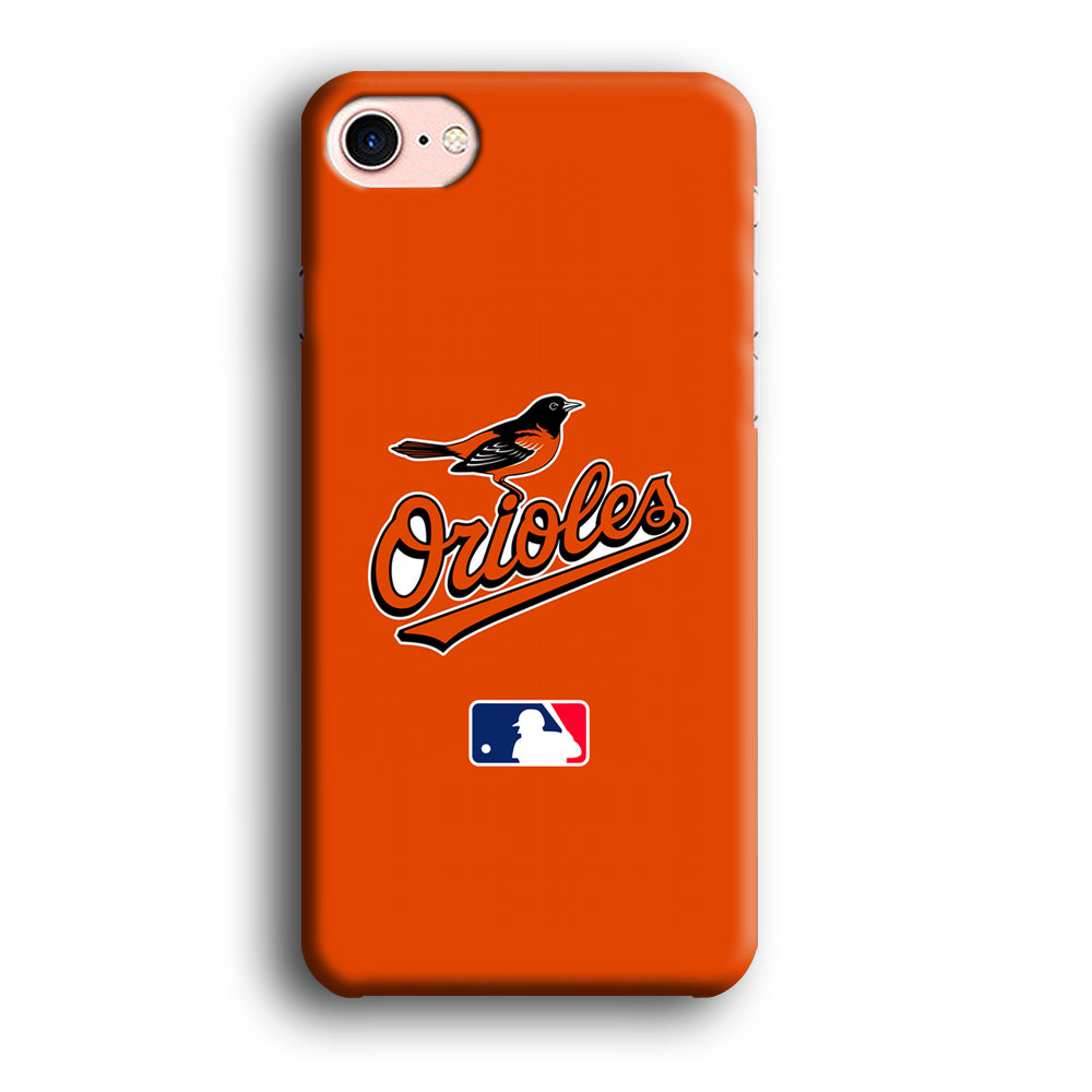 Baltimore Orioles MLB Team iPhone 8 Case