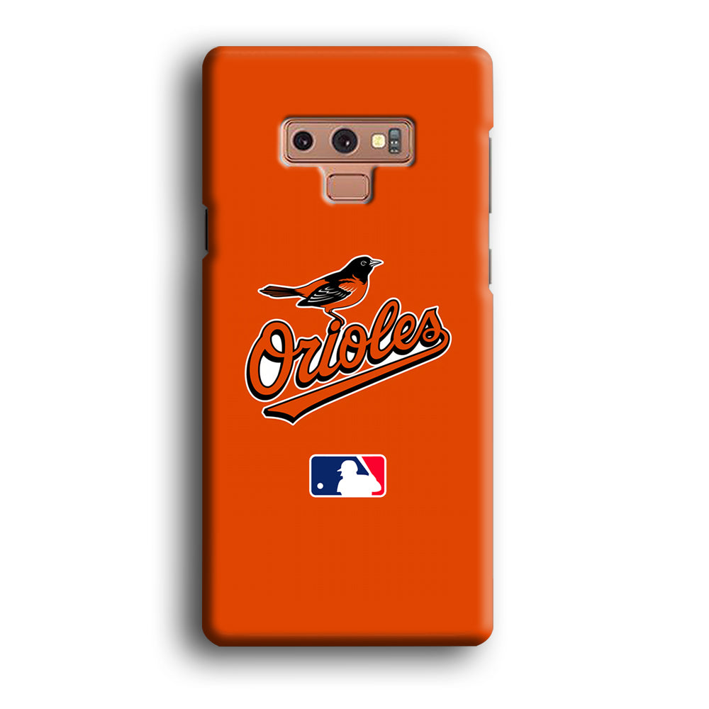 Baltimore Orioles MLB Team Samsung Galaxy Note 9 Case