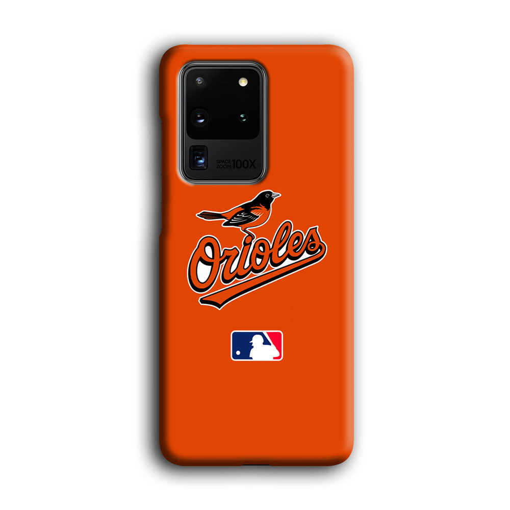Baltimore Orioles MLB Team Samsung Galaxy S20 Ultra Case