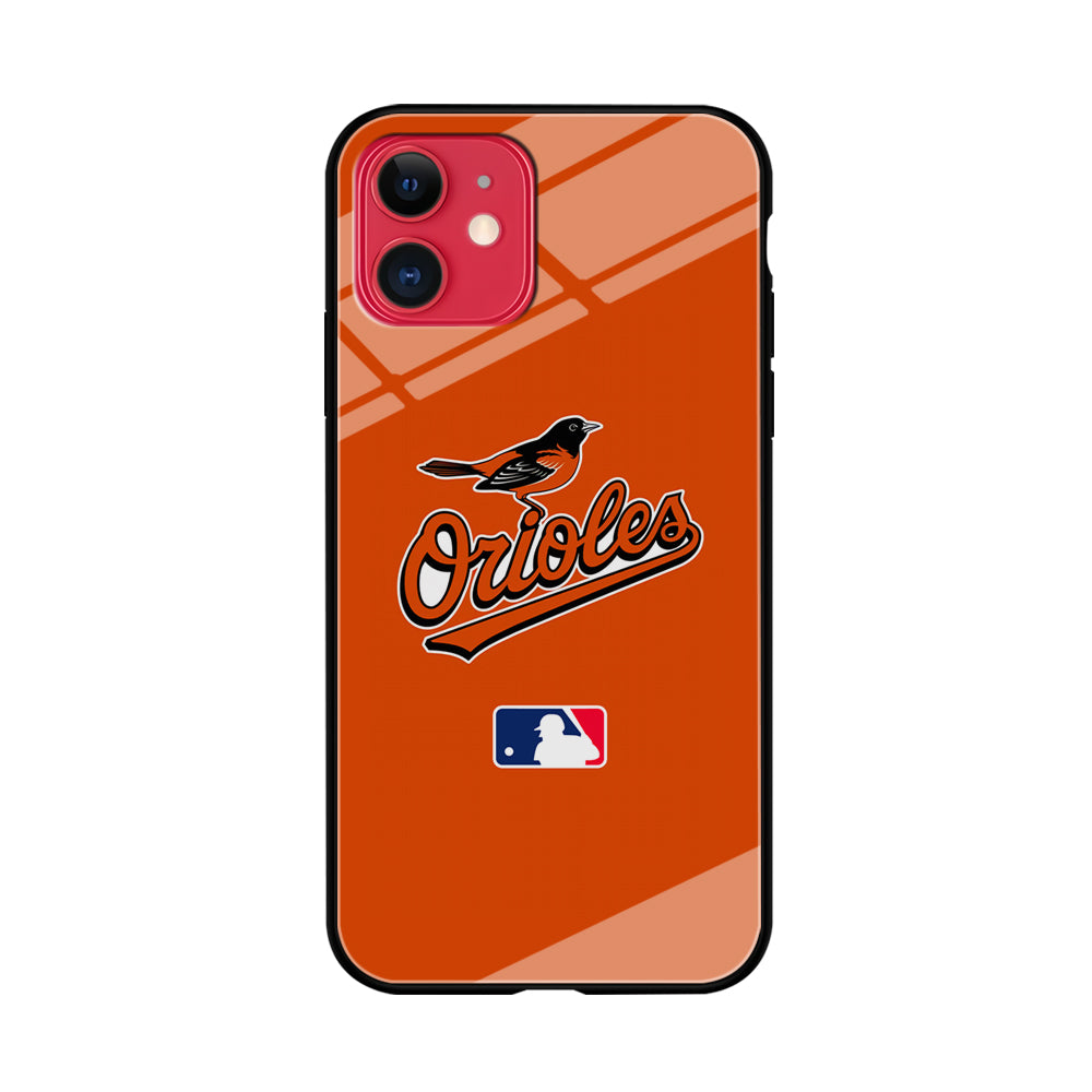 Baltimore Orioles MLB Team iPhone 11 Case