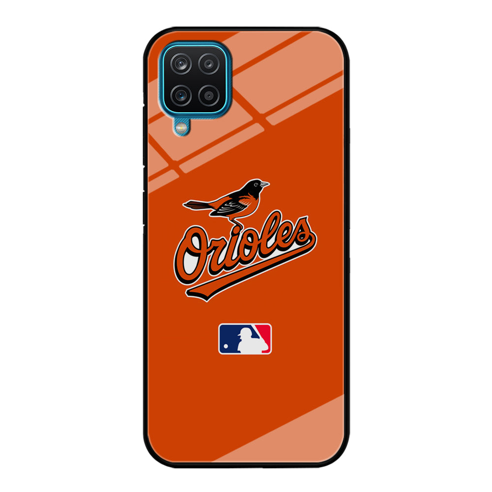 Baltimore Orioles MLB Team Samsung Galaxy A12 Case