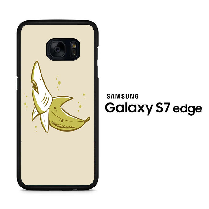Banana Shark Soft Grey Samsung Galaxy S7 Edge Case