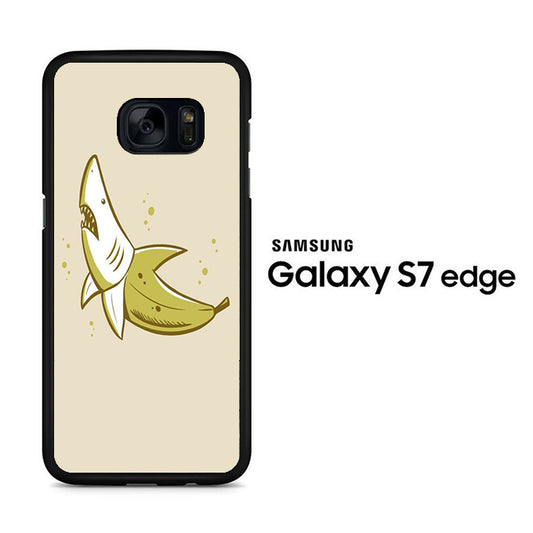 Banana Shark Soft Grey Samsung Galaxy S7 Edge Case