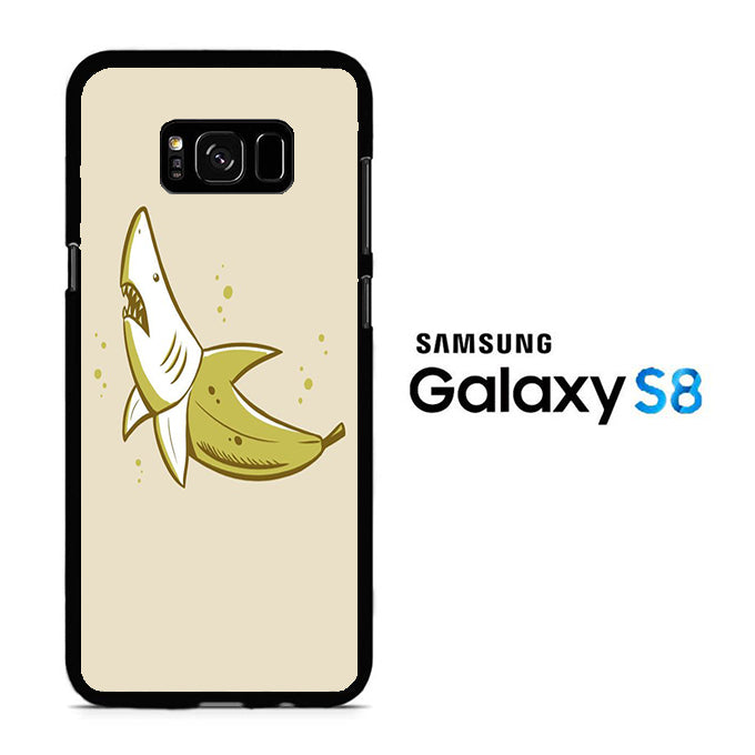 Banana Shark Soft Grey Samsung Galaxy S8 Case