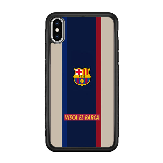 Barcelona Visca El Barca iPhone XS Case