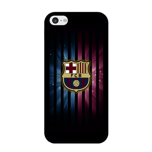 Barcelona Emblem Stripe Black iPhone 5 | 5s Case - Ezzystore