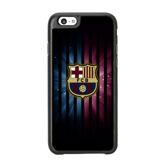 Barcelona Emblem Stripe Black iPhone 6 | 6s Case