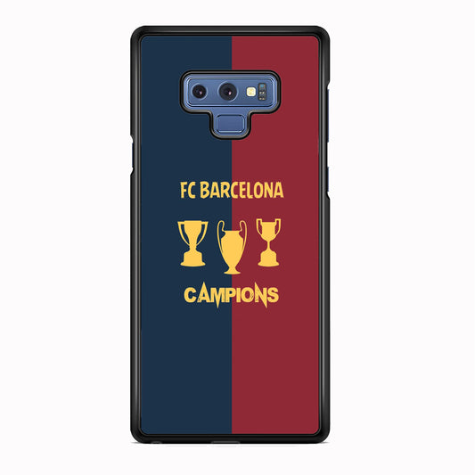 Barcelona FC Treble Winner Samsung Galaxy Note 9 Case