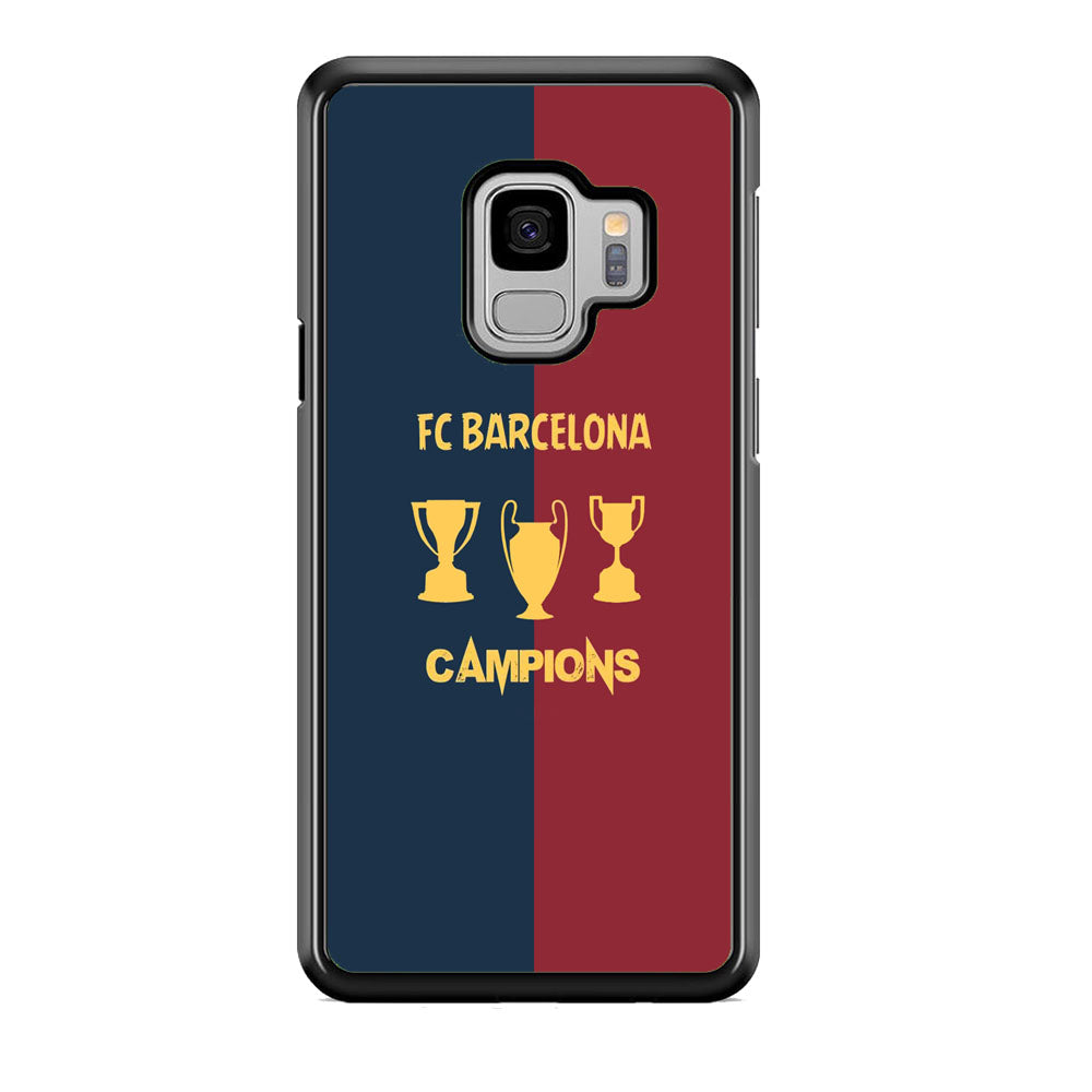 Barcelona FC Treble Winner Samsung Galaxy S9 Case