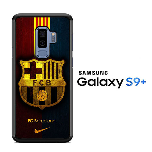 Barcelona Logo Stripe Samsung Galaxy S9 Plus Case