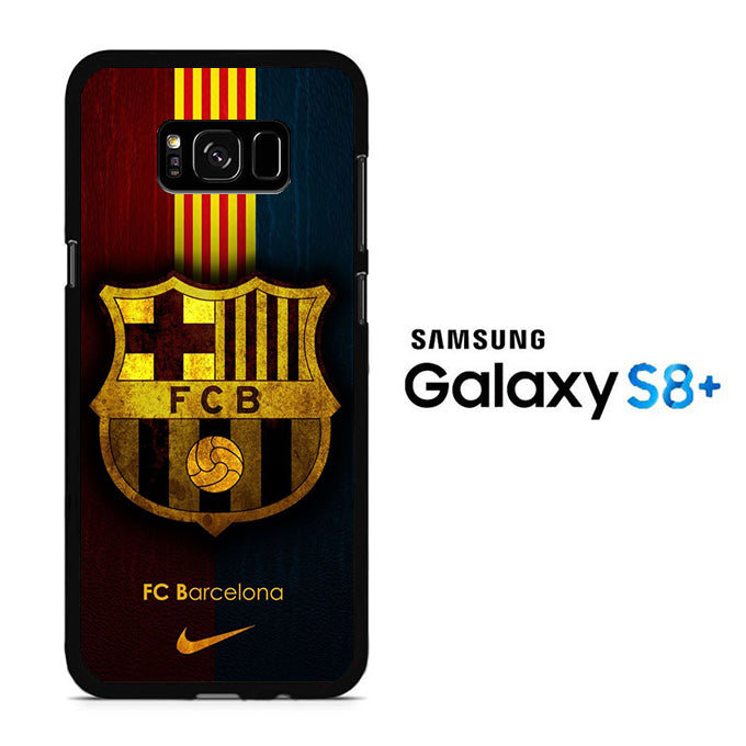 Barcelona Logo Stripe Samsung Galaxy S8 Plus Case