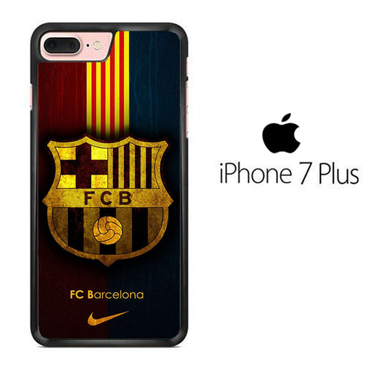 Barcelona Logo Stripe iPhone 7 Plus Case