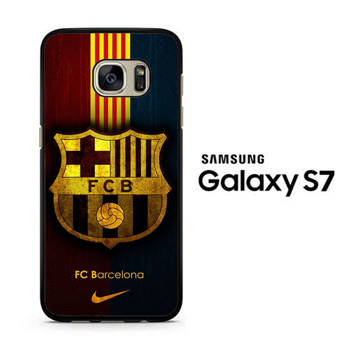 Barcelona Logo Stripe Samsung Galaxy S7 Case