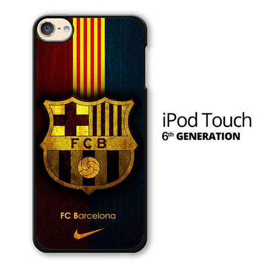 Barcelona Logo Stripe iPod Touch 6 Case